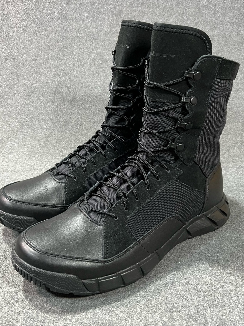 OAKLEY SI LIGHT PATROL 8" BLACK MILITARY TACTICAL BOOTS 11190 02E Men’s Size 11